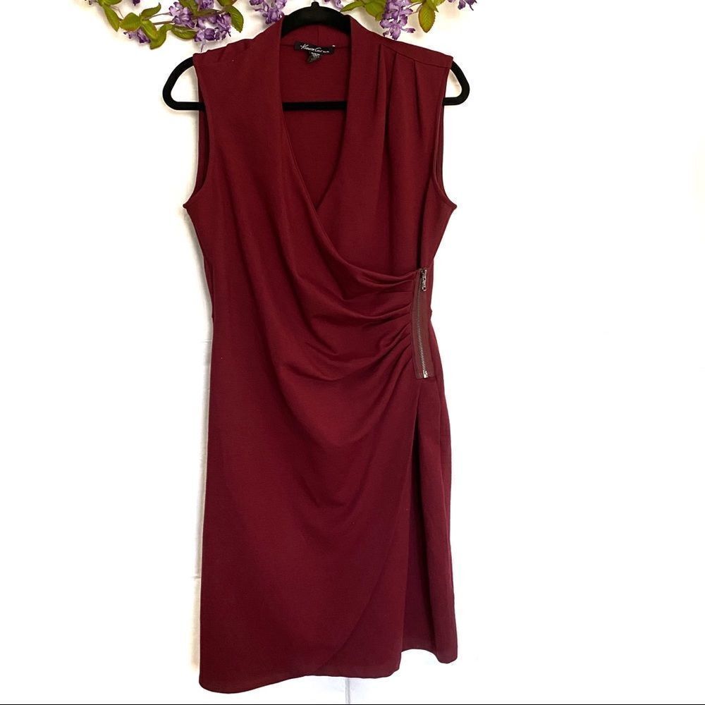 Kenneth Cole Women's Sleeveless Wrapped Dress